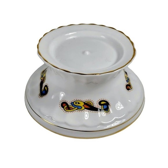 Royal Tara Other - Vintage Royal Tara Bone China Book of Kells Irish Pillar Candle Holder